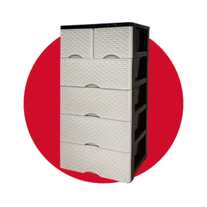 CAJONERA EMPERADOR DUO CREMA 5P