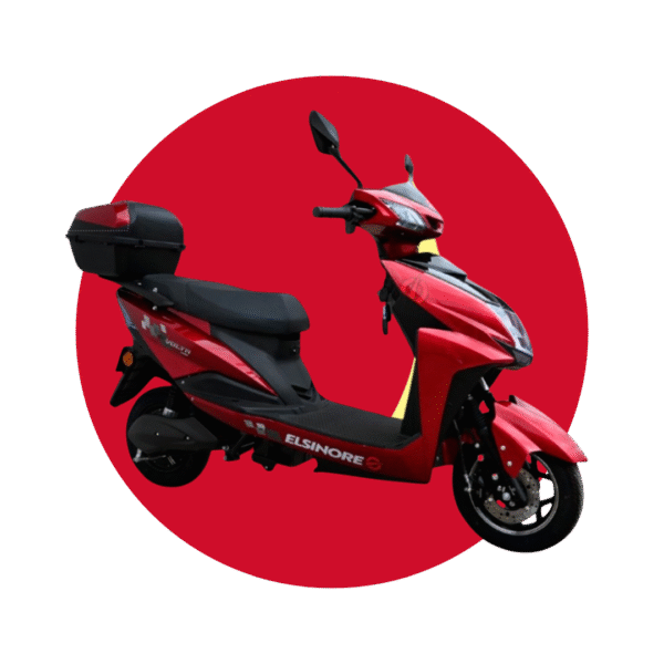 MOTO ELECTRICA ELSINORE VOLTA 1200W ROJO