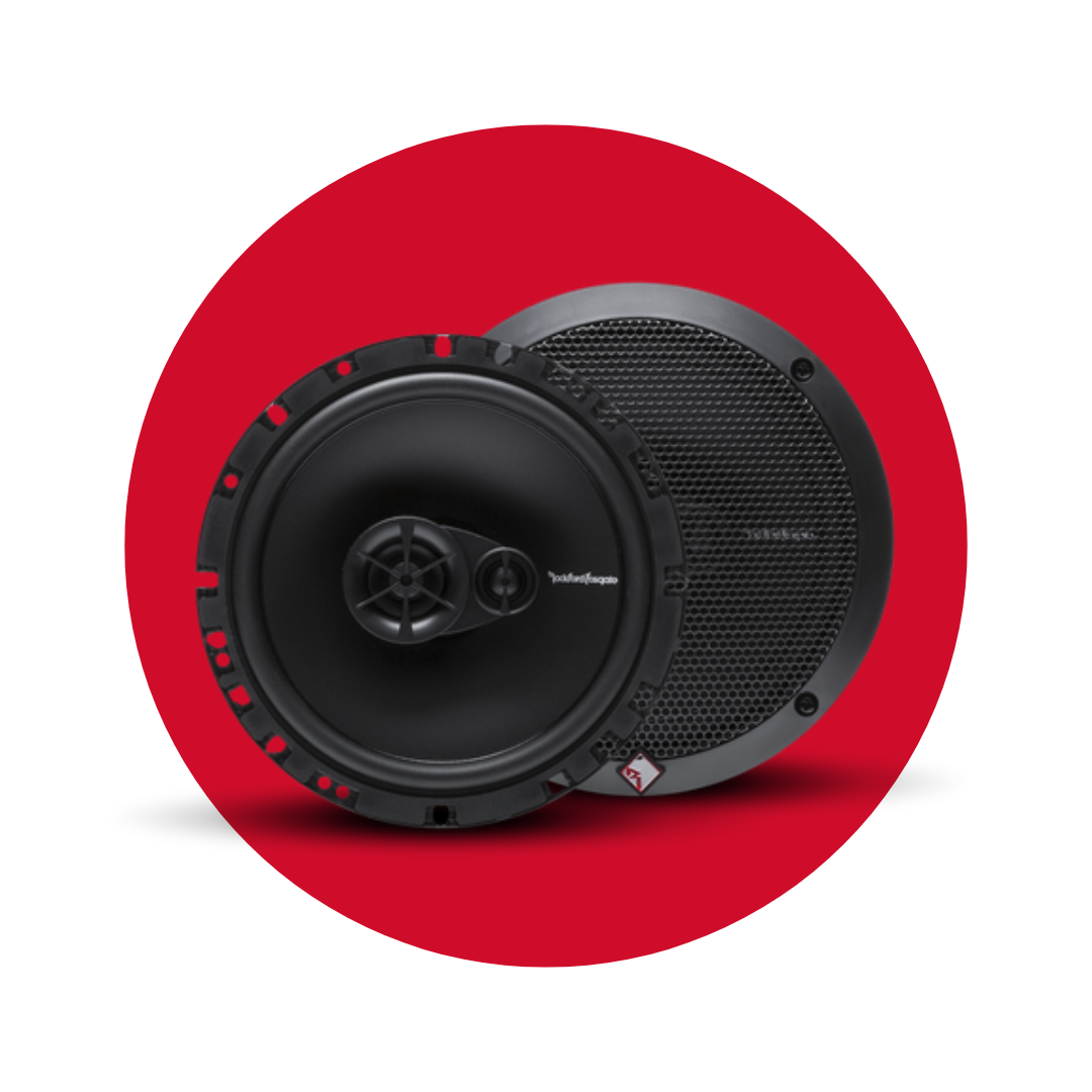 Altavoz Rockford Fosgate de rango completo de 3 vías y 6,50" Prime