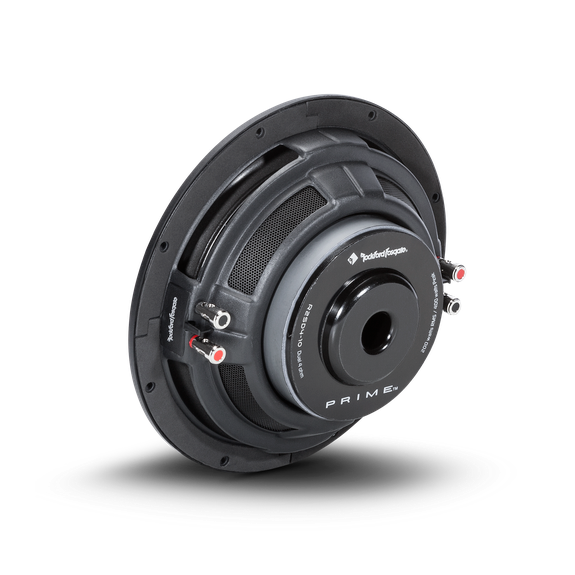 Subwoofer Rockford Fosgate Prime R2S de 10" y 4 ohmios DVC de poca profundidad - Imagen 5