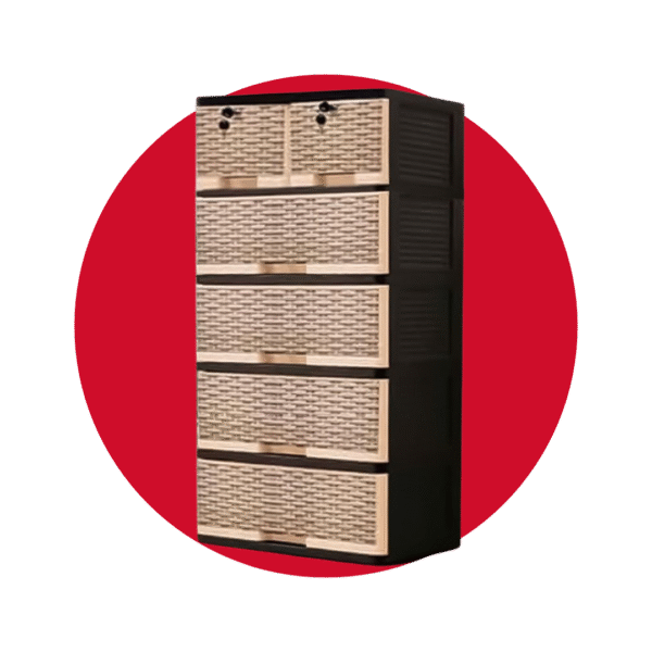CAJONERA RAMADA 5 PISOS CON LLAVE