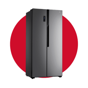 REFRIGERADORA INDURAMA RI-760 SIDE BY SIDE 468 LITROS CROMA