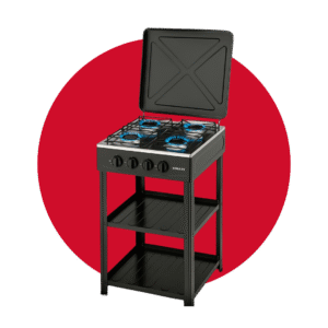 COCINETA DE GAS SOKANY 4 HORNILLAS CON BASE SK-07020
