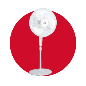 VENTILADOR SMC PEDESTAL 18" BLANCO