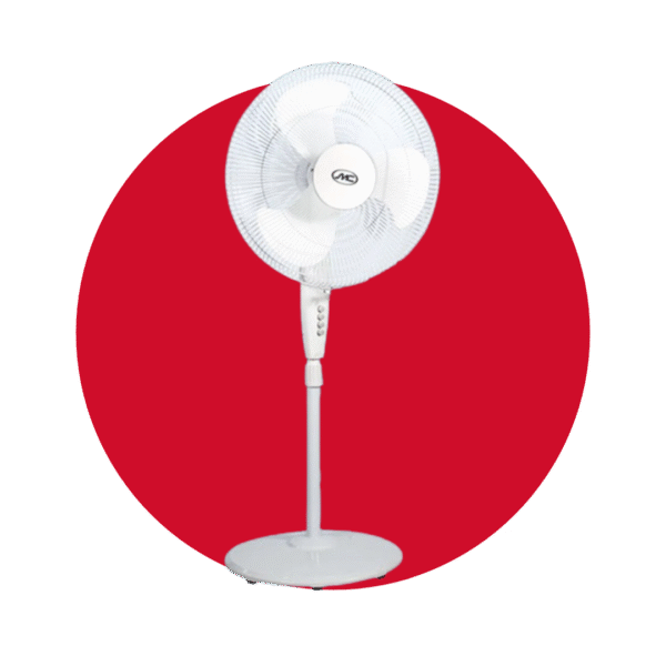 VENTILADOR SMC PEDESTAL 18" BLANCO