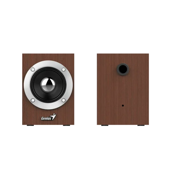 PARLANTE ESTÉREO Alimentado por USB MADERA - Imagen 2