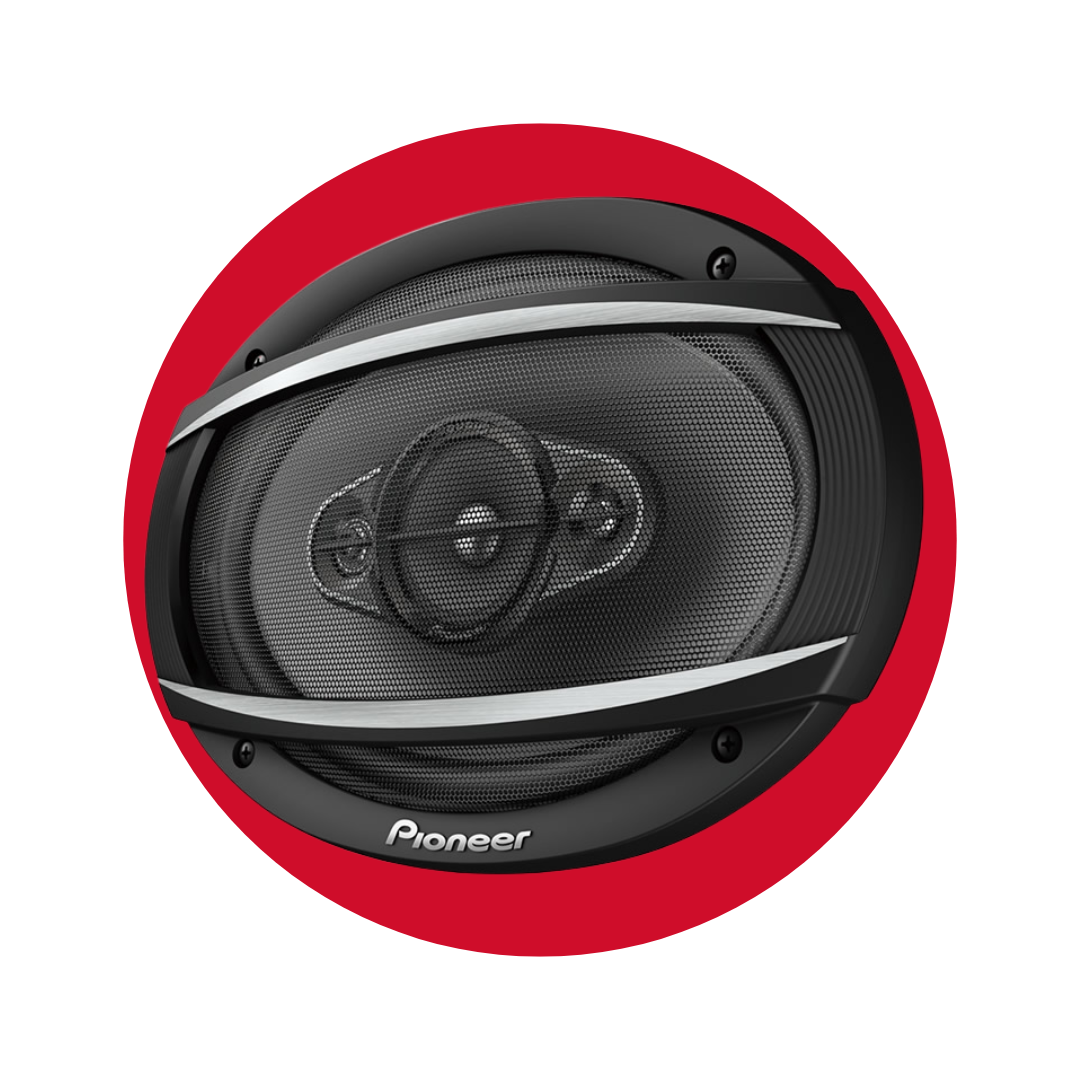 PARLANTE PIONEER 6X9" PARRILLA CUBIERTA