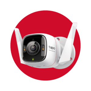 Cámara de Vigilancia para Exteriores con Visión Nocturna ColorPro y Detección IA Avanzada