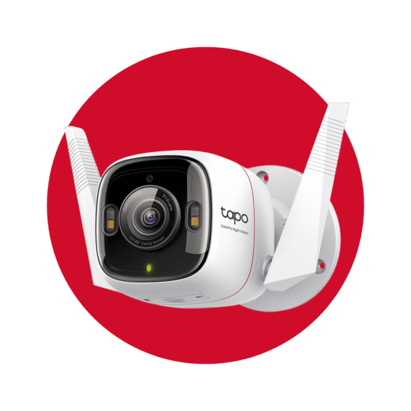 Cámara de Vigilancia para Exteriores con Visión Nocturna ColorPro y Detección IA Avanzada