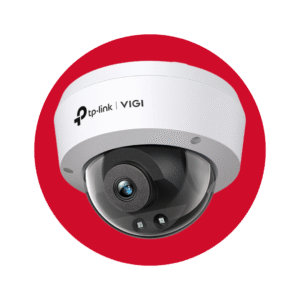 Cámara IP VIGI tipo dome con IR de 4MP