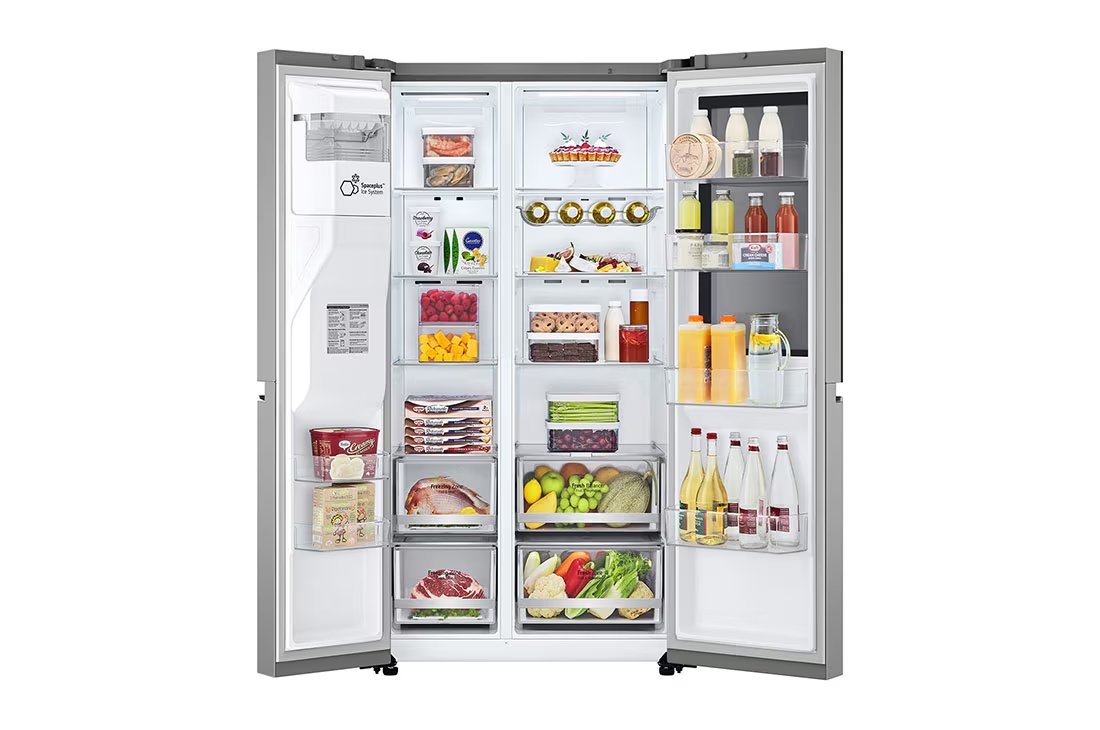 Refrigeradora Side By Side  612 LTS ThinQ™ InstaView™ Smart Inverter Silver - Imagen 2