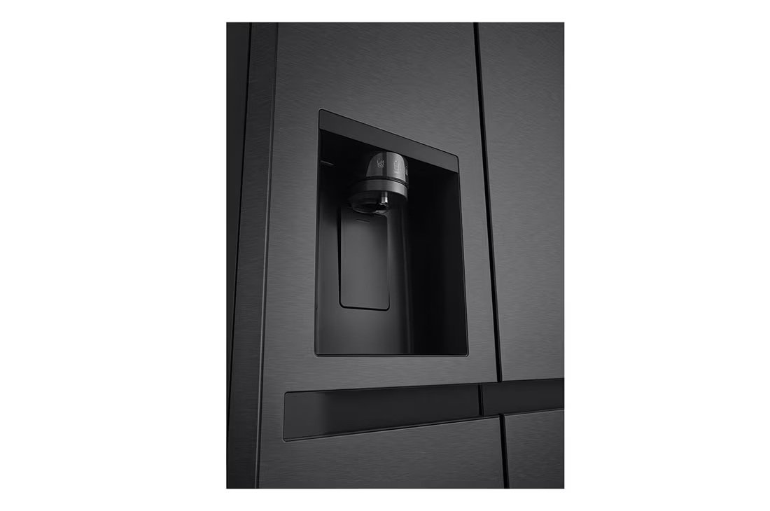 Refrigeradora Side by Side 679L (Bruto) / 612L (Neto) Smart Inverter Essence Matte Black - Imagen 4