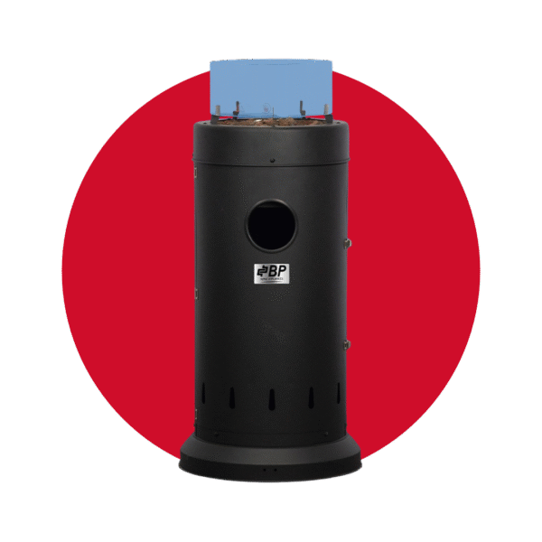 CALEFACTOR DE AMBIENTES BP TIPO CILINDRO BLACK