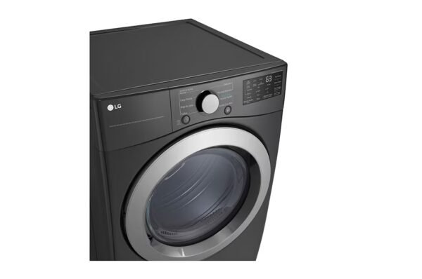 Secadora LG a Gas 25 Kg Carga Frontal Dry Smart Diagnosis™ Middle Black - Imagen 4