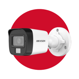 DS-2CE16K0T-LFS Cámara minibala fija con audio luz e híbrido inteligente 3K