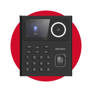 Terminal de acceso facial Hikvision Lector Biometrico Facial Huella y Proximidad