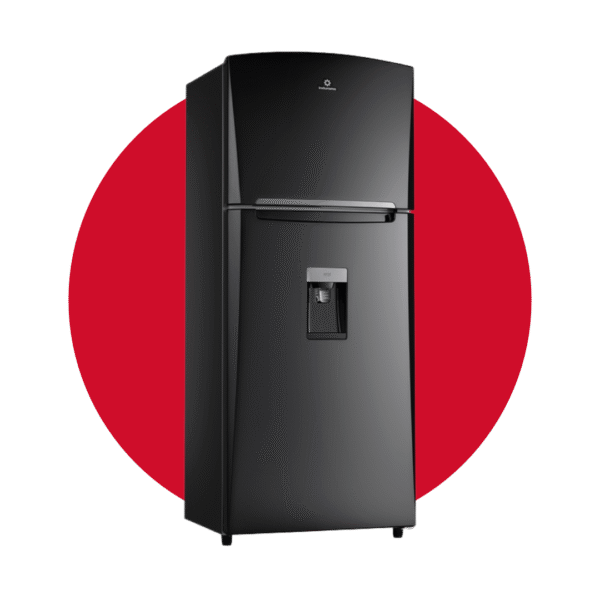 REFRIGERADORA INDURAMA RI-480 NE TOP MOUNT 390 LITROS NEGRA