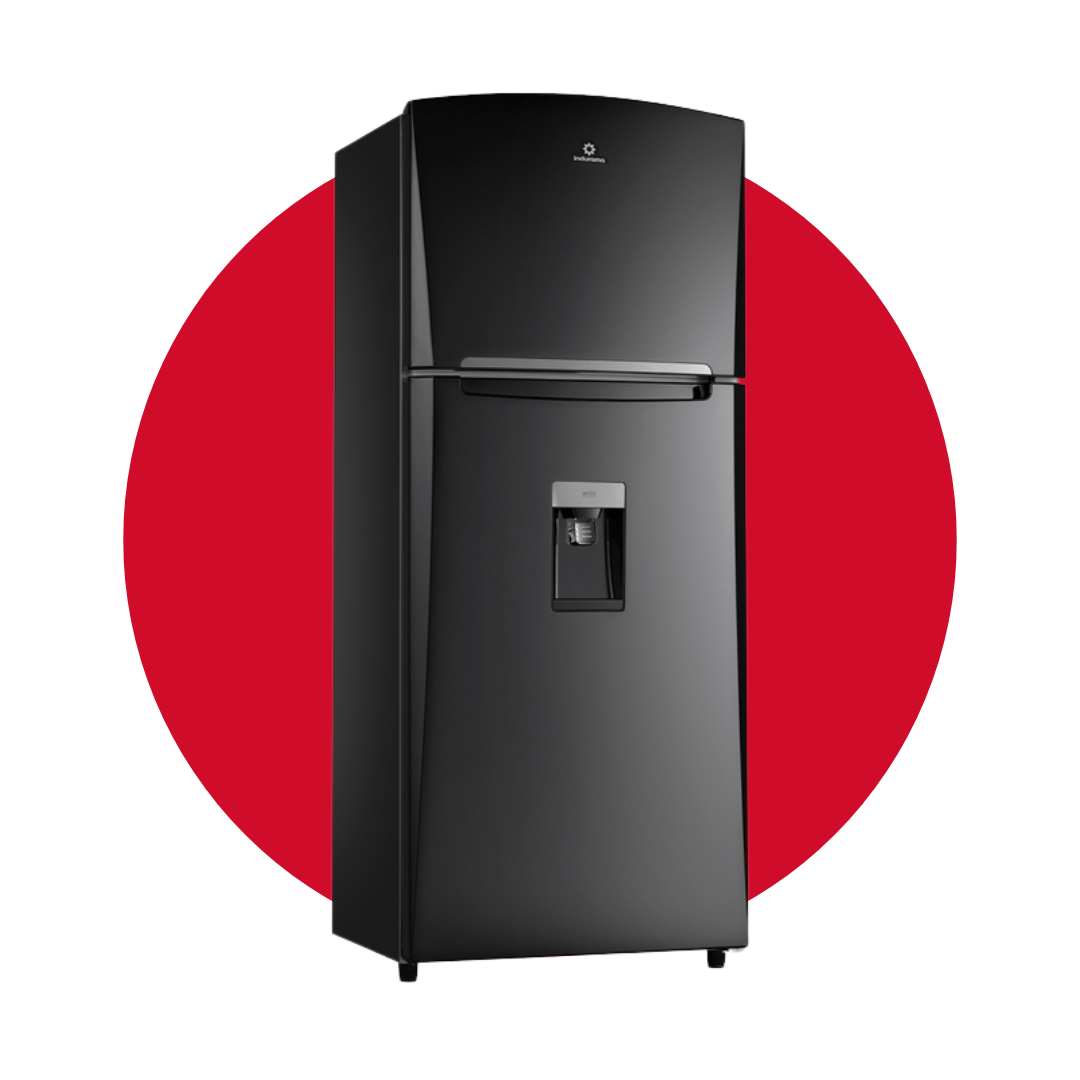 REFRIGERADORA INDURAMA RI-480 NE TOP MOUNT 390 LITROS NEGRA