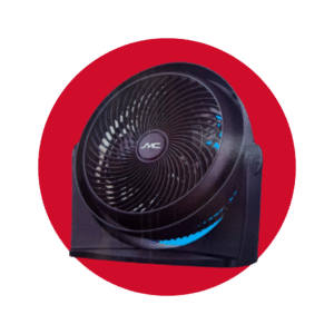 VENTILADOR SMC DE BOX NEGRO 8"