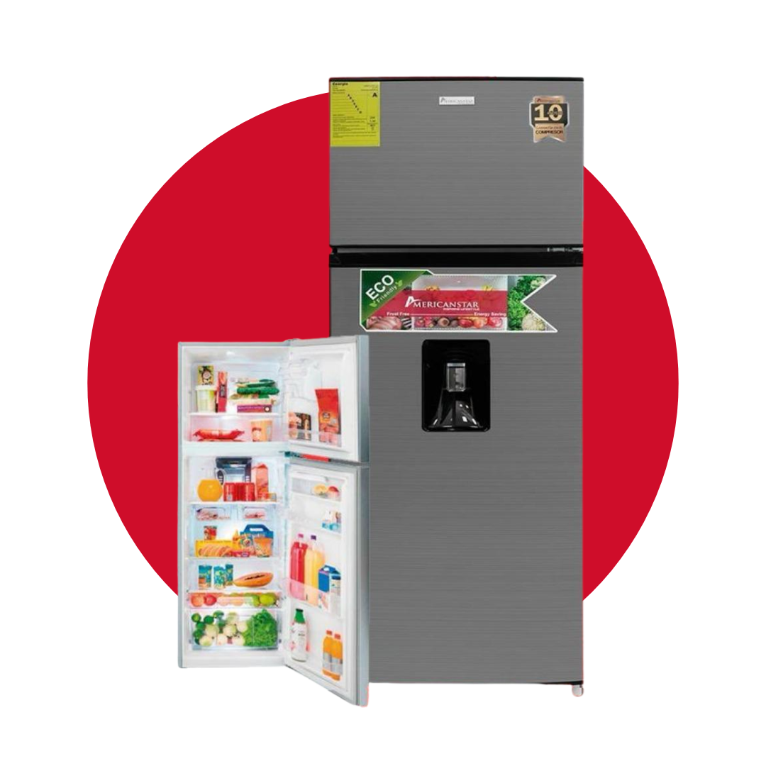 REFRIGERADORA AMERICAN STAR 200LTS SILVER