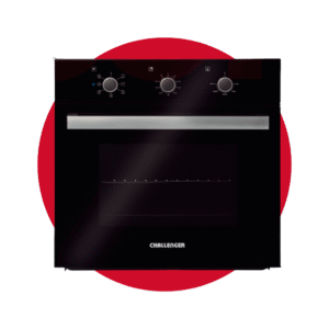 Horno de empotrar eléctrico Challenger negro cristal 60 cm 220V