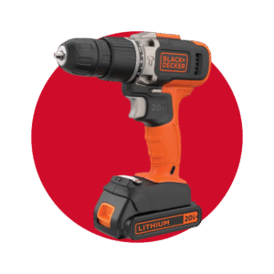 Taladro Percutor Inalambrico Black & Decker 20V MAX* Litio