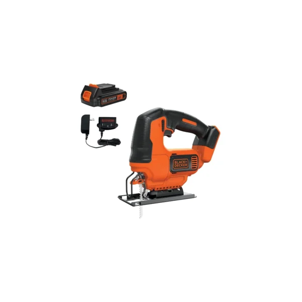 Kit de sierra de calar inalámbrica Black & Decker 20V MAX* POWERCONNECT con velocidad variable - Imagen 3