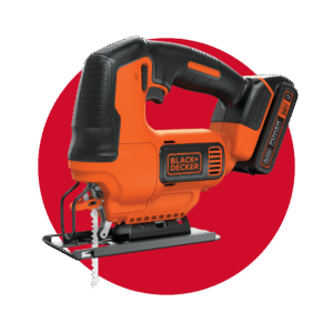 Kit de sierra de calar inalámbrica Black & Decker 20V MAX* POWERCONNECT con velocidad variable