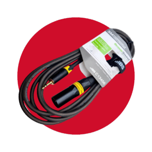 CABLE DE AUDIO 3M PLUG 3.5 A CANON MACHO