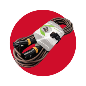 CABLE DE AUDIO 10M CANON MACHO A CANON HEMBRA