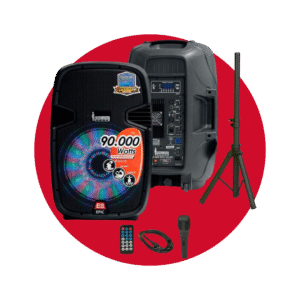 CAJA AMPLIFICADA ENGLAND SOUND 15" NEGRA