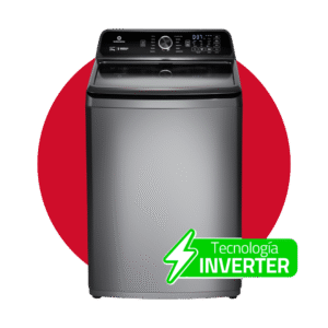 LAVADORA AUTOMÁTICA INDURAMA 24KG TITANIUM | LRI-24CRPP