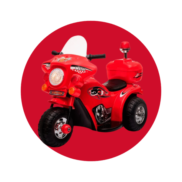 MOTO A BATERIA CRECER CON LUZ COLORES