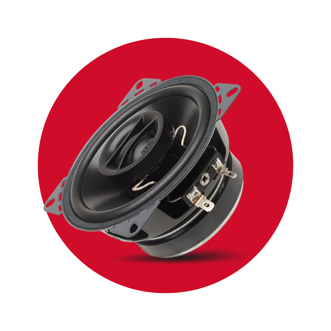 Altavoz powerbass de rango completo 4"