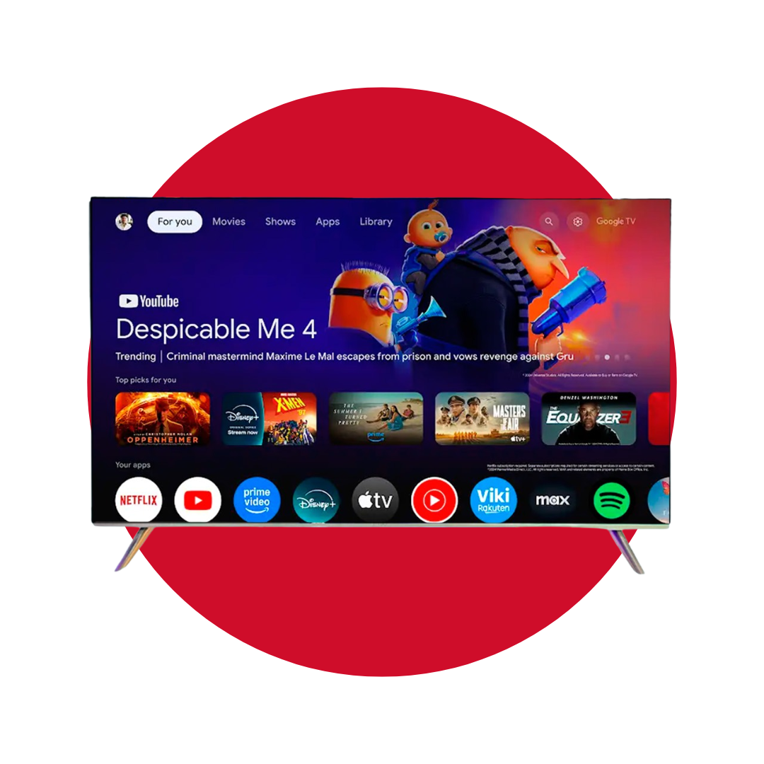 TELEVISOR ZITRO 65" GOOGLE TV QLED