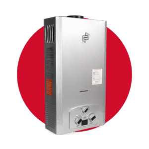 BP04430 Calefón BP de Gas 20 LTS Gris