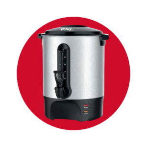 CAFETERA ECHEF 60 TAZAS CROMADA