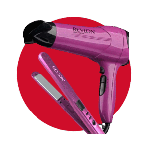 COMBO REVLON SECADOR Y PLANCHA VIOLETA