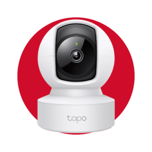 Cámara de Vigilancia HD de 360 Grados con Puerto Ethernet y Detección IA