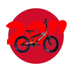 BICICLETA ARO 20 BMX MODELO D2201 LLANTA 3.0