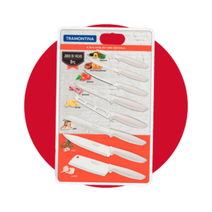 JUEGO DE CUCHILLO TRAMONTINA