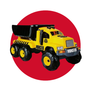 VOLQUETA MONSTER TRUCK - JUGUETE