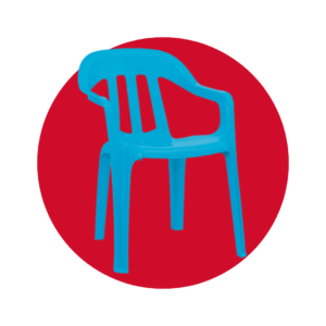 SILLA MONACO PICA CELESTE