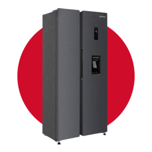 NEVERA ECOLINE SIDE BY SIDE 452 LT NEGRA