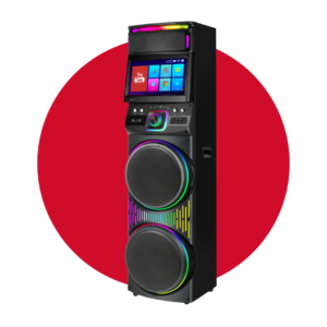 PARLANTE WIFI CON PANTALLA ANDROID TACTIL  2*12 PULGADAS