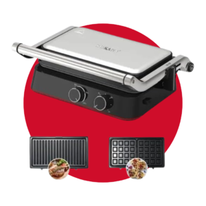 MAQUINA SOKANY 2EN1 PARRILLA/WAFLES