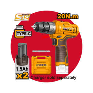 TALADRO DE IMPACTO INALAMBRICO INGCO