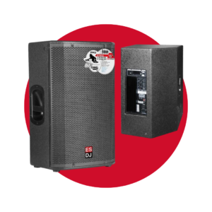 CAJA AMPLIFICADA ENGLAND SOUND 450W 15" MADERA