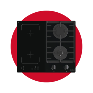 IFG7016 ENCIMERA INDUCCION RCA 4 QUEMADORES HIBRIDA