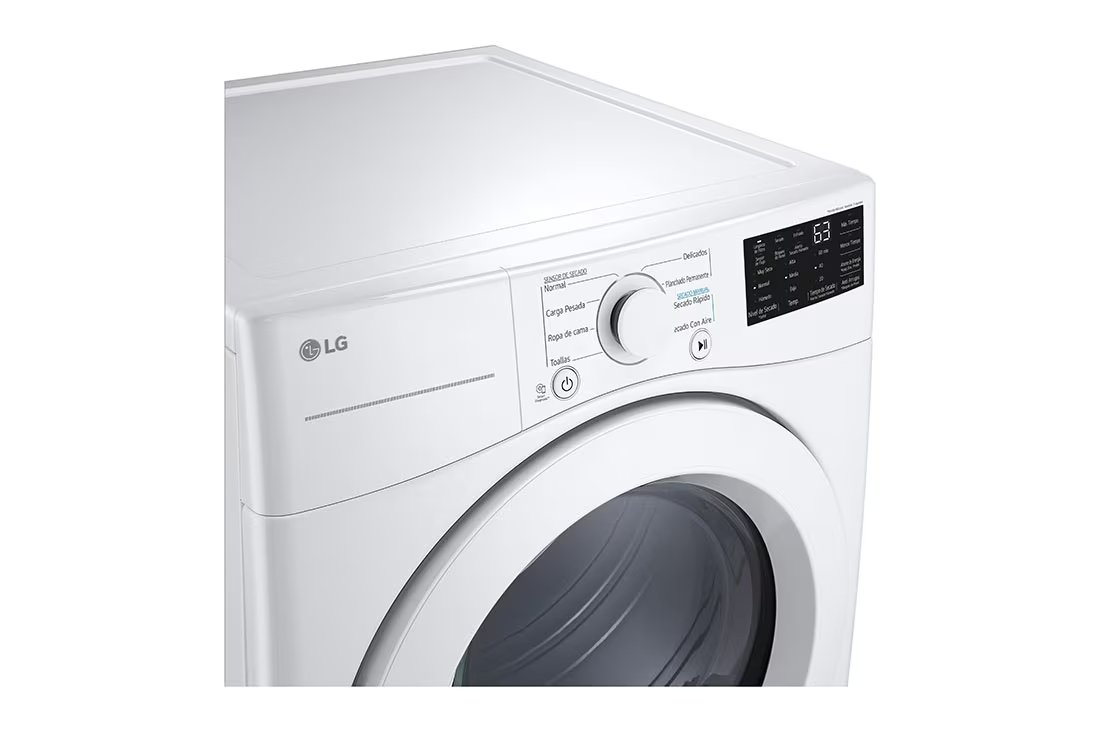 Secadora Carga Frontal a Gas LG 25 Kg Sensor Dry Smart Diagnosis™ Blanco - Imagen 2